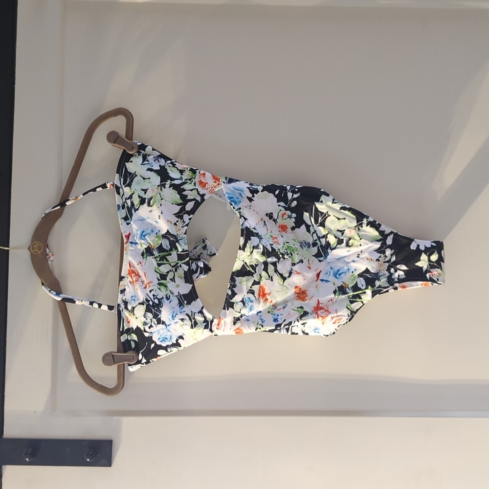 Floral Cupshe Monokini Bathing Suit